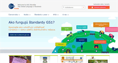 Desktop Screenshot of gs1sk.org